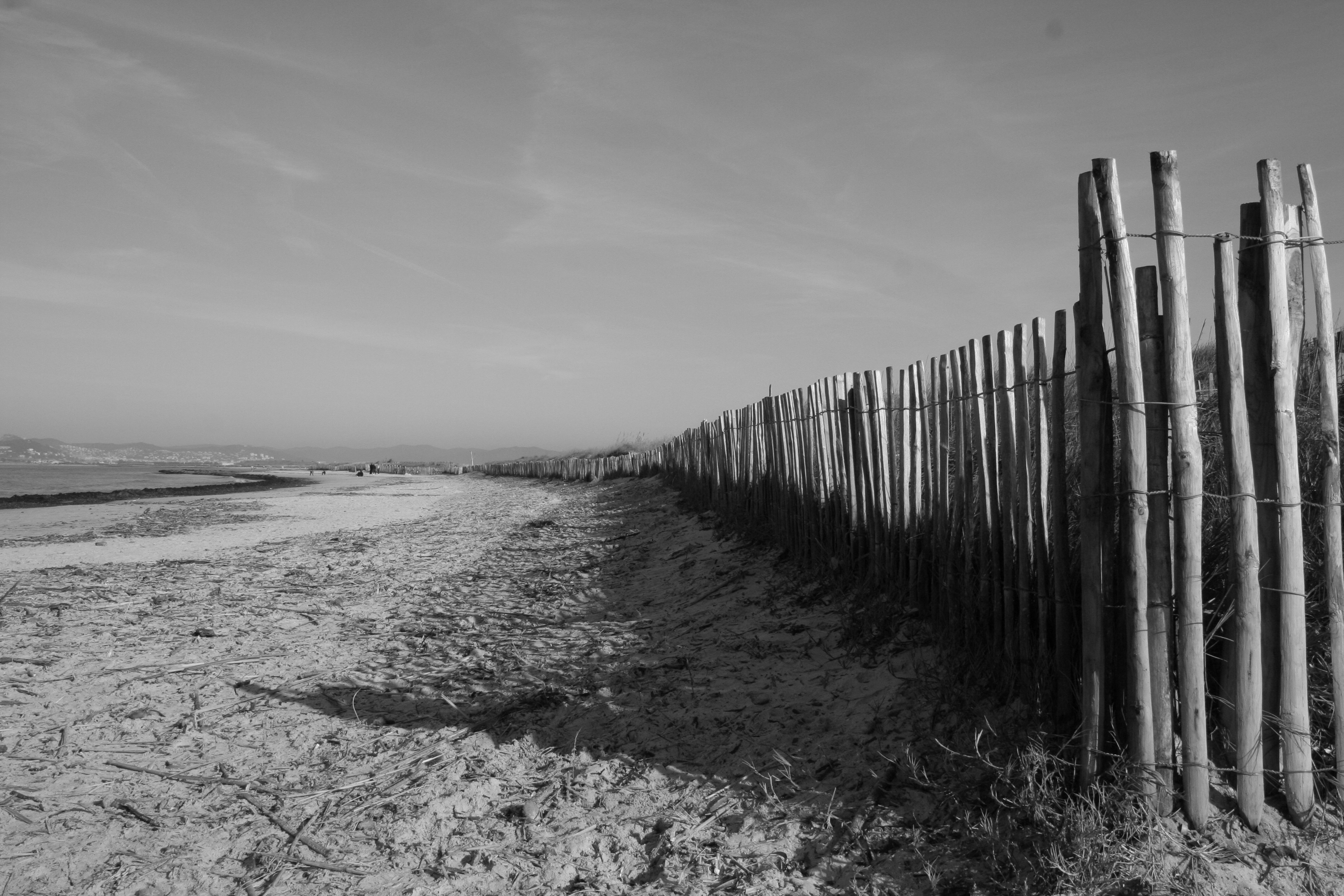 Noir et Blanc plage